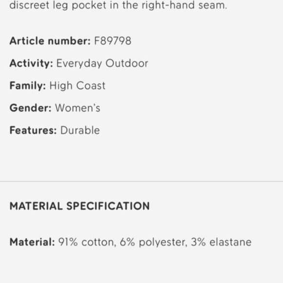 Fjallraven High Coast Stretch Trousers Outdoor Dusk Grey size 27-28” EU 34 - Picture 11 of 12